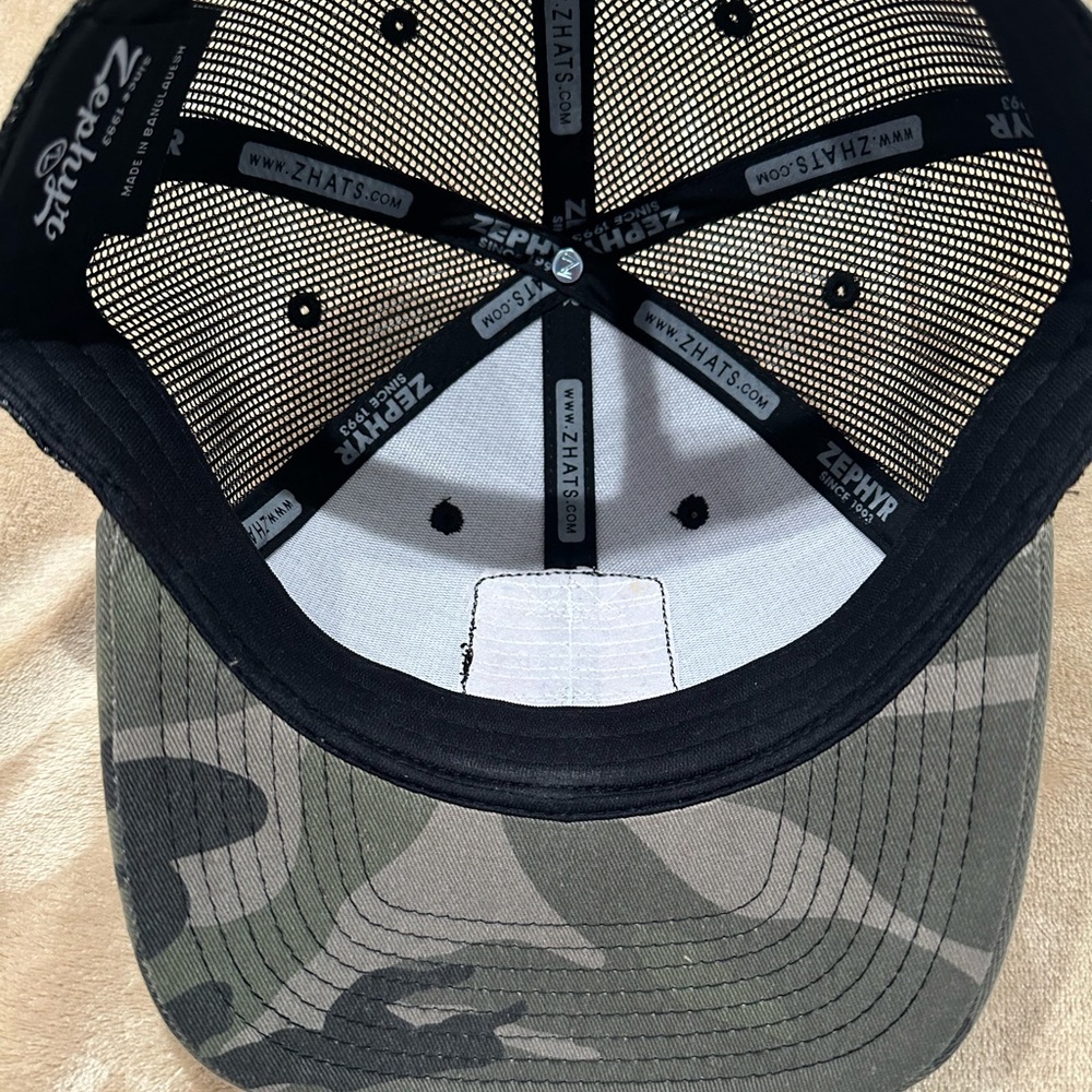 Montana Grizzlies Camo Trucker Hat - Picture 4 of 4